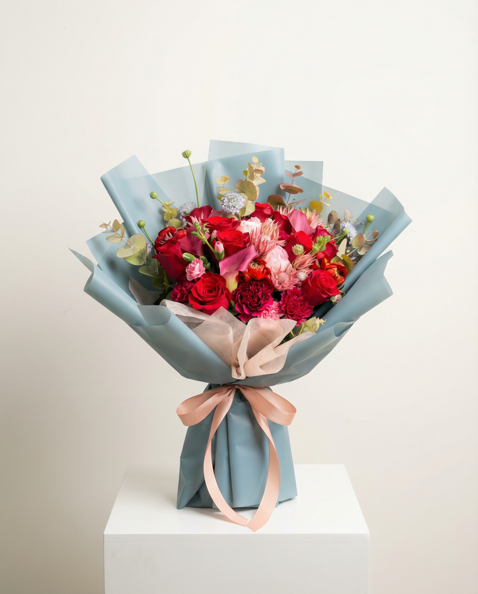 熾熱之吻 - 經典紅玫瑰盛宴